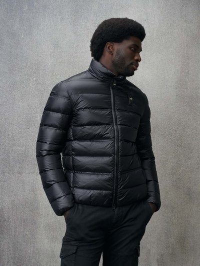 Blauer Piumino Z/l Collo In Piedi Nero Uomo